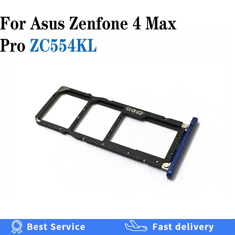 Mới Khay Đựng Thẻ Sim Điện Thoại Cho Asus Zenfone 4 Max Pro 5.5 Zc554Kl X00Id