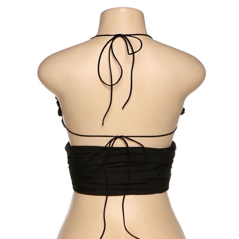 Áo Hai Dây Dáng Ngắn Size Lớn Thời Trang Quyến Rũ Cho Nữ