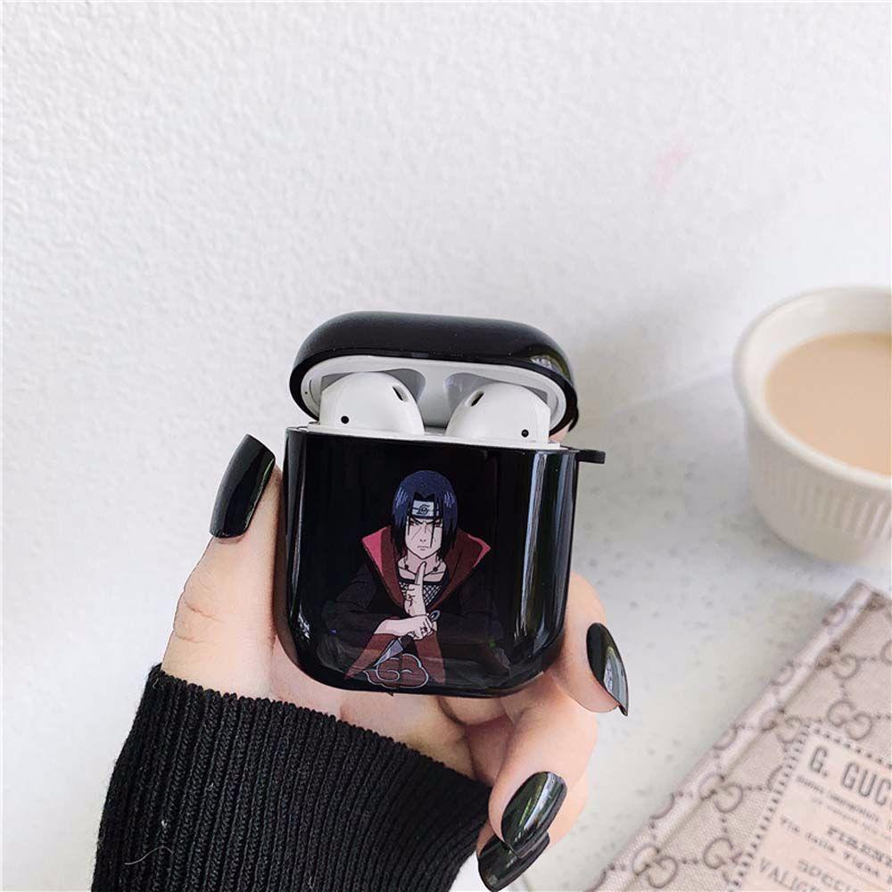 Vỏ Bảo Vệ Hộp Sạc Tai nghe không dây Airpods Bằng TPU Chống Sốc In Hình Anime Naruto