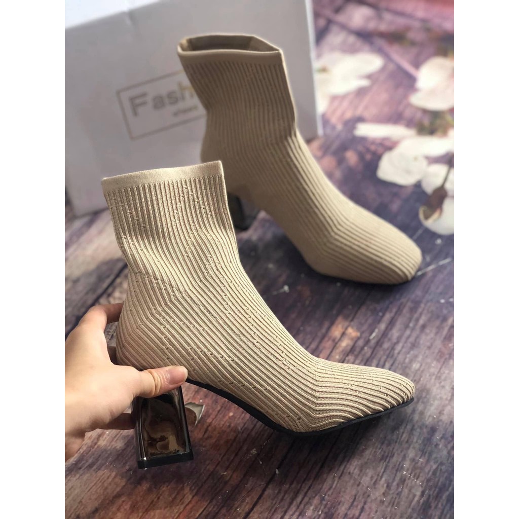 Giầy boot nữ đế cao A4-19122019