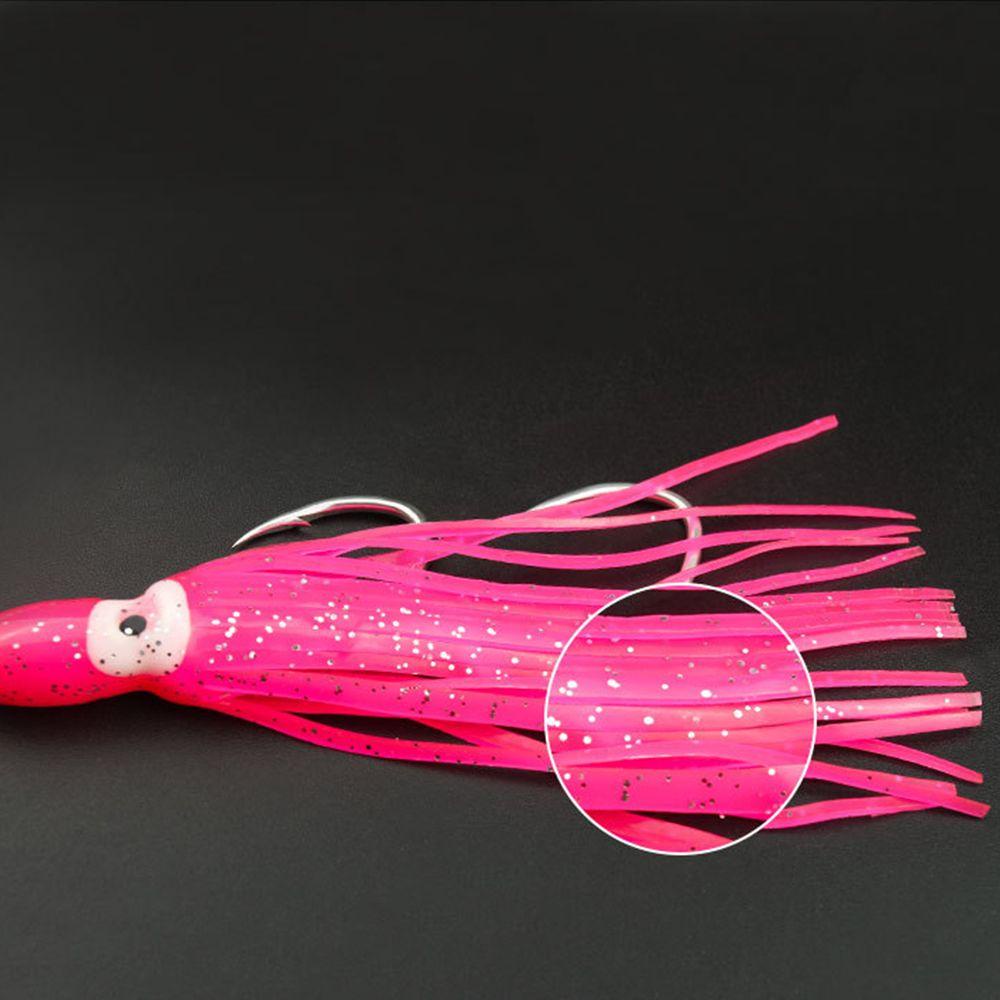 WATTLE Mồi Câu Cá Hình Bạch Tuộc Mềm 80g Chất Lượng Cao