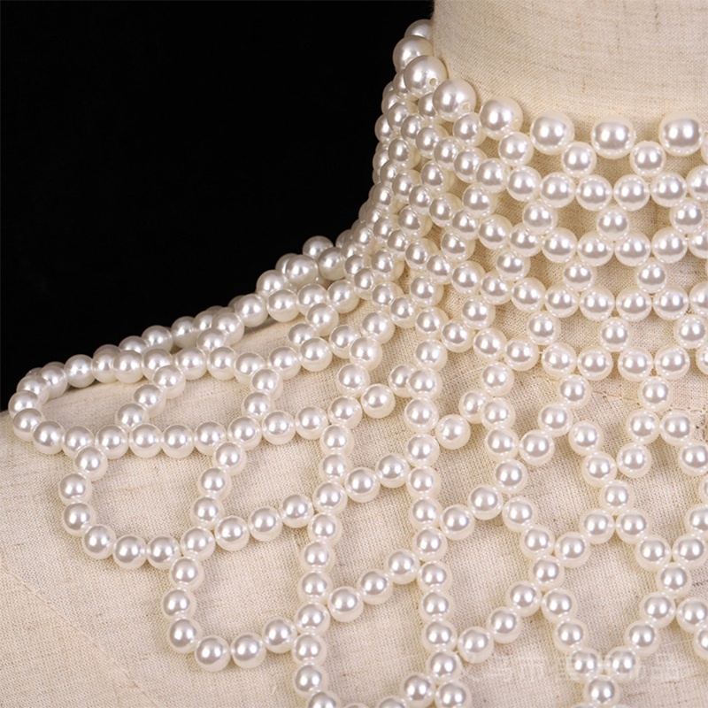 Dây Chuyền Bodychain Đính Ngọc Trai Quyến Rũ Cho Nữ