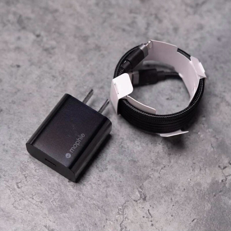 Combo sạc cáp Mophie 20W chính hãng mới nhất