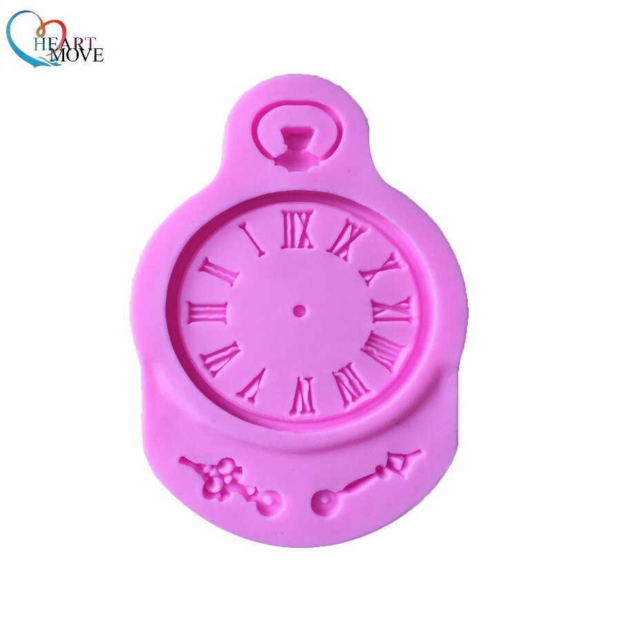 Khuôn silicon làm bánh răng đồng hồ 3d độc đáo 9723