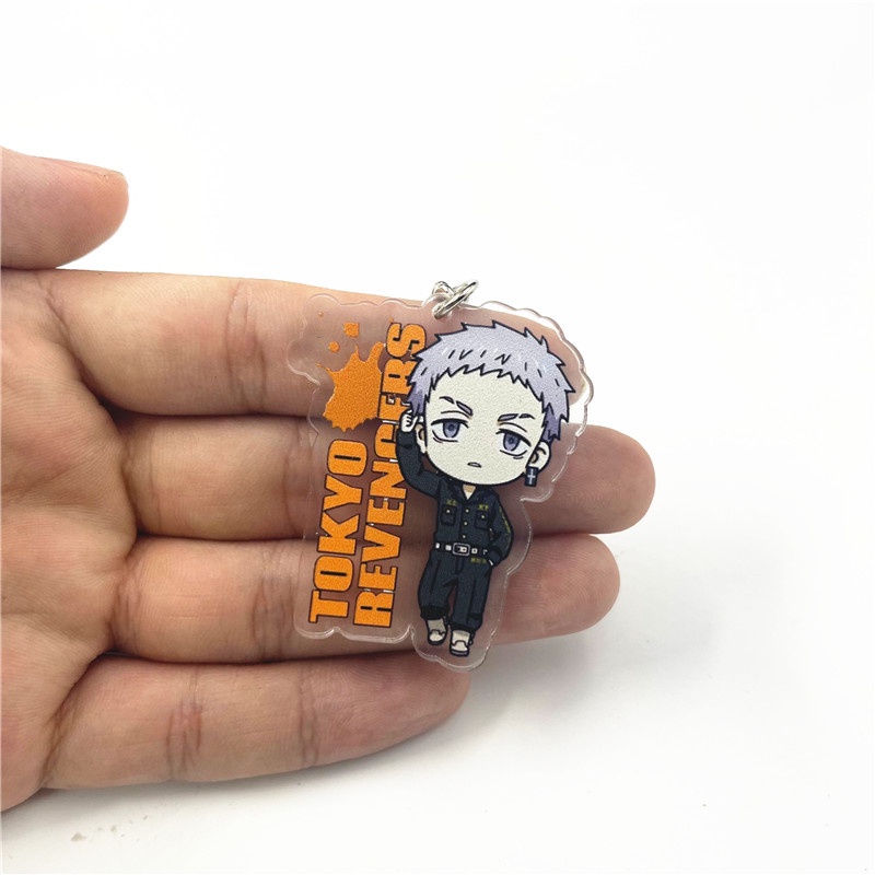 Móc Khóa Nhựa Acrylic Hai Mặt Họa Tiết Nhân Vật Sano Manjiro Trong Tokyo Ghoul