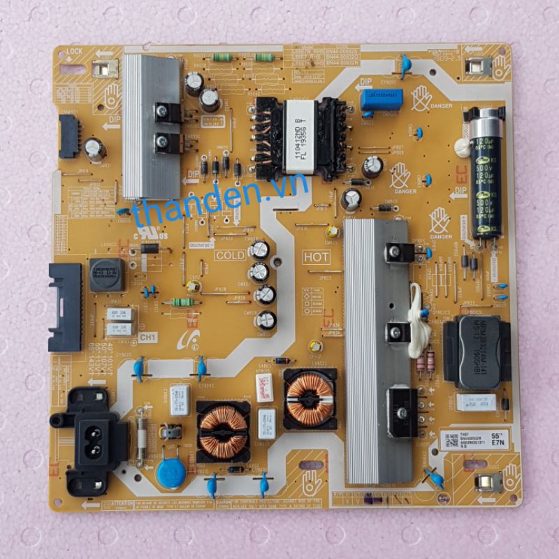 Bo mạch nguồn tivi sam sung 55NU7100 55RU7100 55RU7400