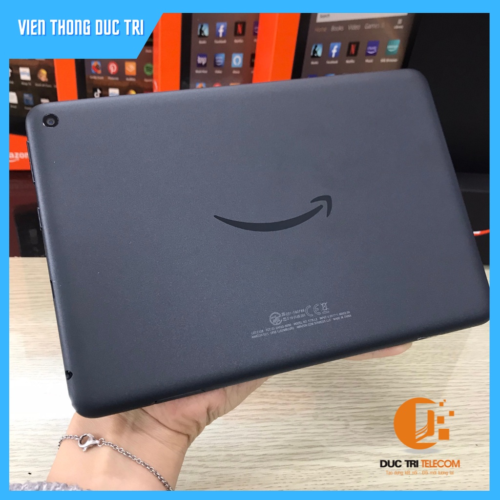 Máy tính bảng Fire HD 8 PLUS RAM 3G màu đen pin khoẻ, tốc độ xử lý nhanh -  Vienthongductri | BigBuy360 - bigbuy360.vn
