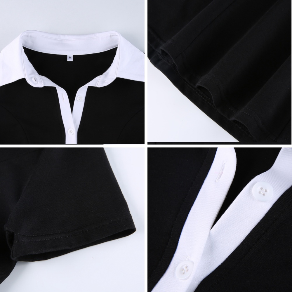 Váy polo nữ, đầm body suông dáng dài hàng đẹp chất thun gân