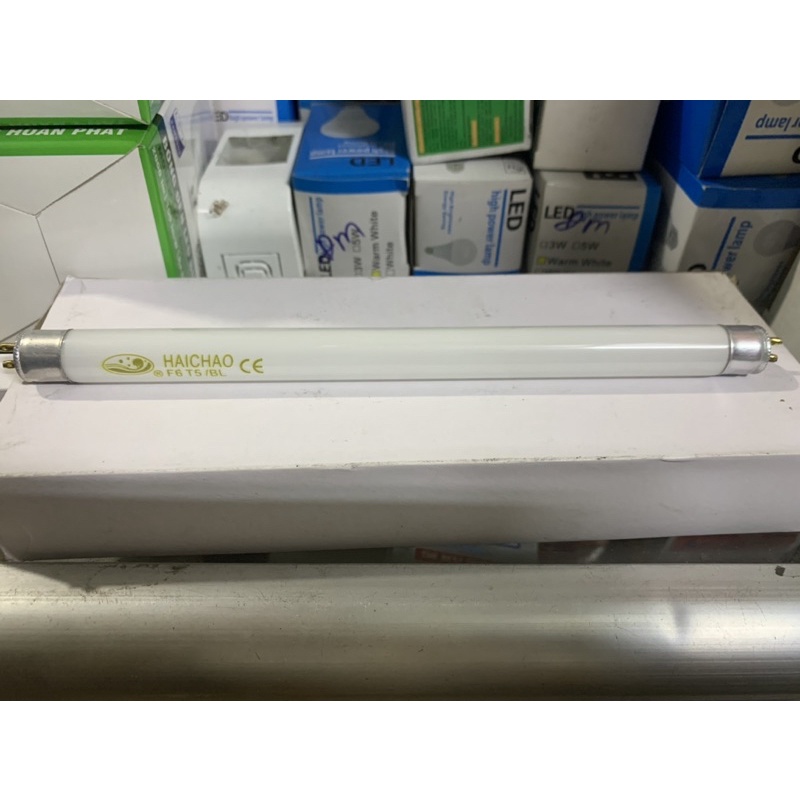 Bóng đèn bắt muỗi côn trùng HAICHAO 6w  dài 23 cm dùng cho đèn đại sinh, con dơi, RGDAS, KILL PEST