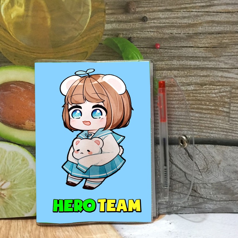 Sổ tay Hero Team (Tặng kèm cây bút viết) - Mẫu 02