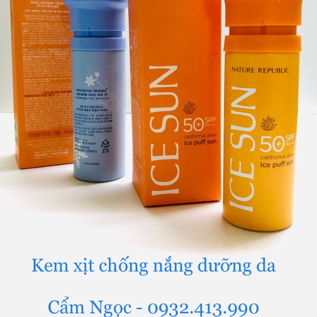 Kem chống nắng 50++++ giúp làn da sáng mịn, đều màu không nếp nhăn, giúp cho lan da mát mẻ khi ra nắng thật dễ chịu