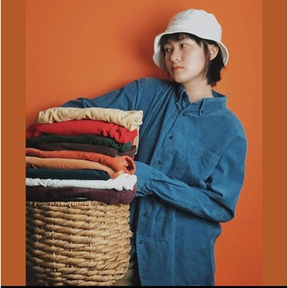 [Giảm Giá 50%] Áo Sơ Mi Nhung Áo Nhung Tăm Vintage Unisex Cực Đẹp TP HCM