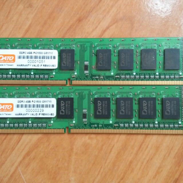 RAM MÁY TÍNH DATO DDR3 4GB BUS 1600MHZ - SẢN PHẨM CHÍNH HÃNG I Bảo hành 36 tháng I