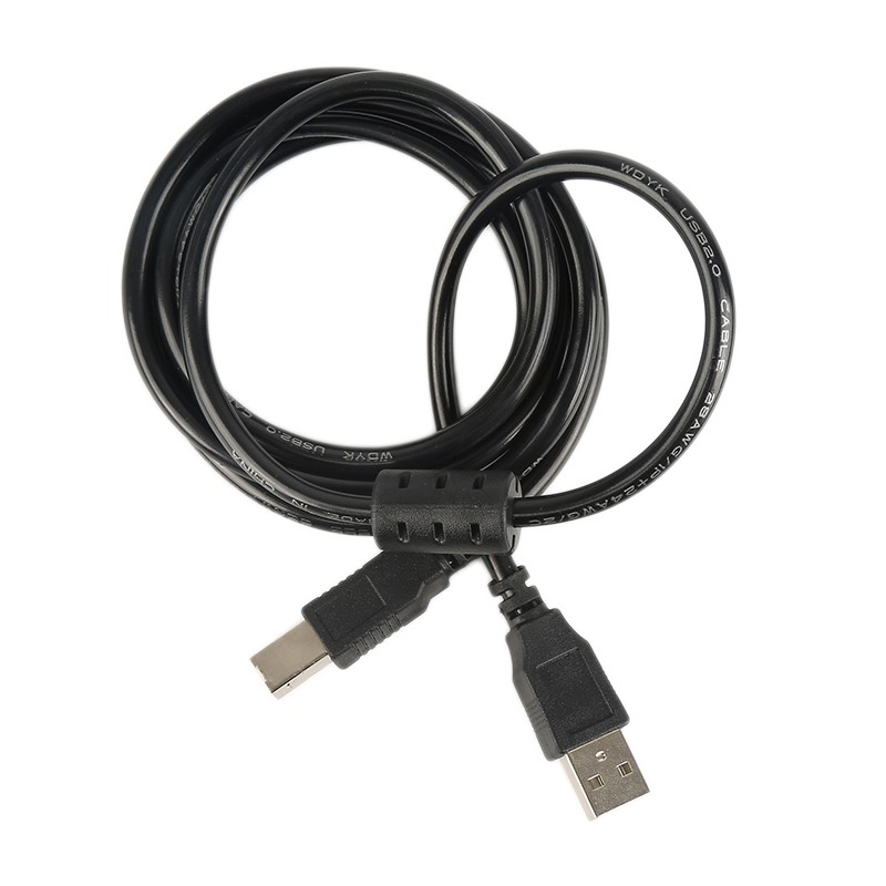 USB 2.0 1.5m Printer Cable USB TType A Male to B Female Adapter Connector for  Printer Scannner Computer Device