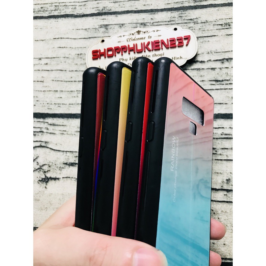 [Freeship toàn quốc từ 50k] ỐP LƯNG SAMSUNG GALAXY NOTE 9 ỐP CƯỜNG LỰC CẦU VÒNG CAO CẤP VIỀN DẺO