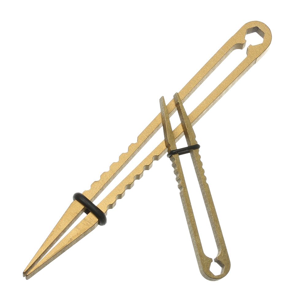 Nhíp gắp bằng titan 2 kích thước edc đa năng tiện lợi chất lượng cao