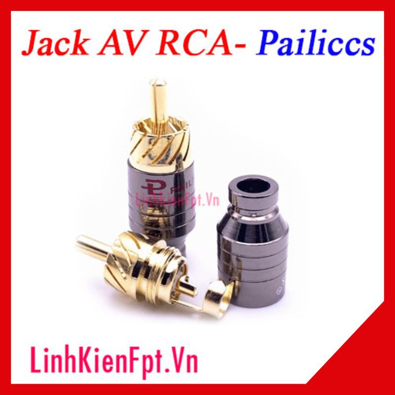 Jack hoa sen av rca cao cấp pailiccs cao cấp 2 cái