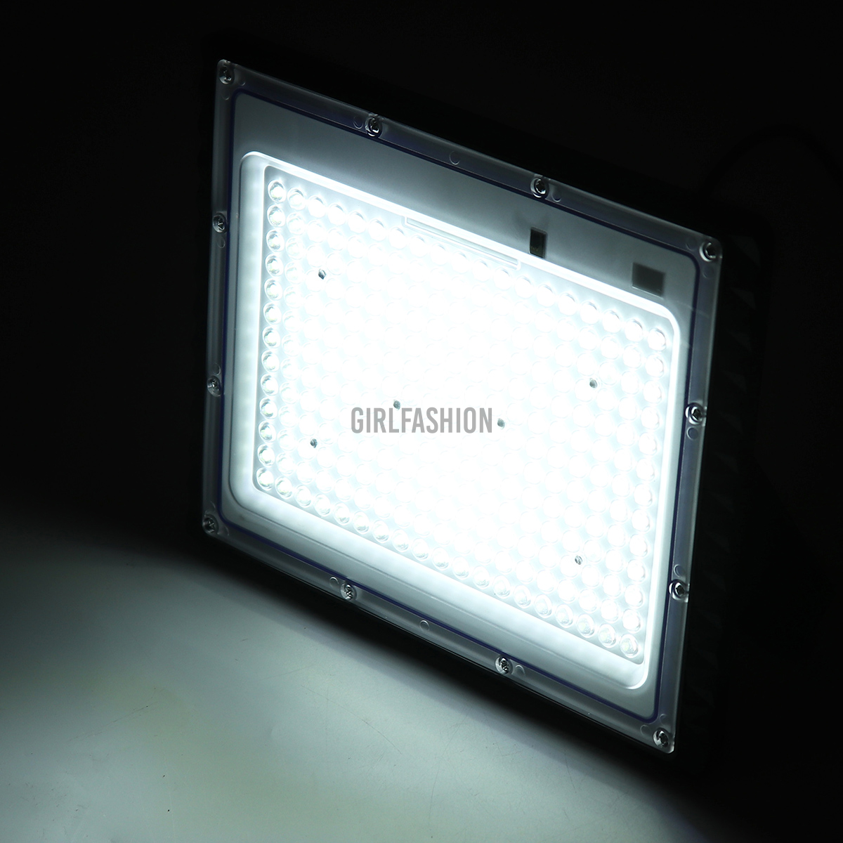 LED Solar Flood Light Waterproof Security Wall Street Lamp Outdoor Garden