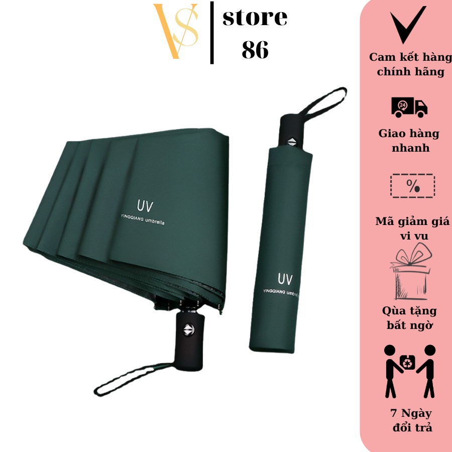 Dù gấp gọn tiện lợi, ô  2 chiều gấp gọn chống tia UV che nắng, che mưa tiện lợi VS STORE