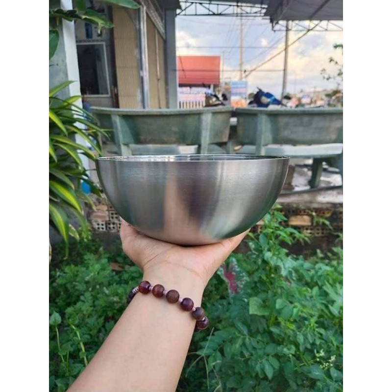 Tô Inox 2lớp 20cm