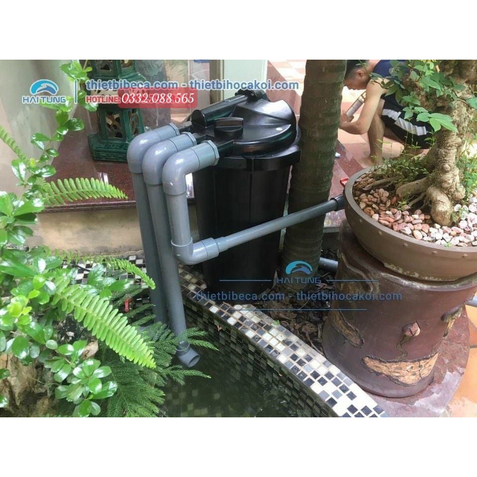 Thùng Lọc Hồ Koi ATMAN EF có đèn UV, Giải Pháp Tối Ưu Cho Bể Cá Chưa Có Hệ Thống Lọc- EF 3000-EF 6000 5000