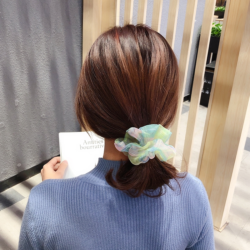 INS Scrunchies Dây buộc tóc hoa | BigBuy360 - bigbuy360.vn