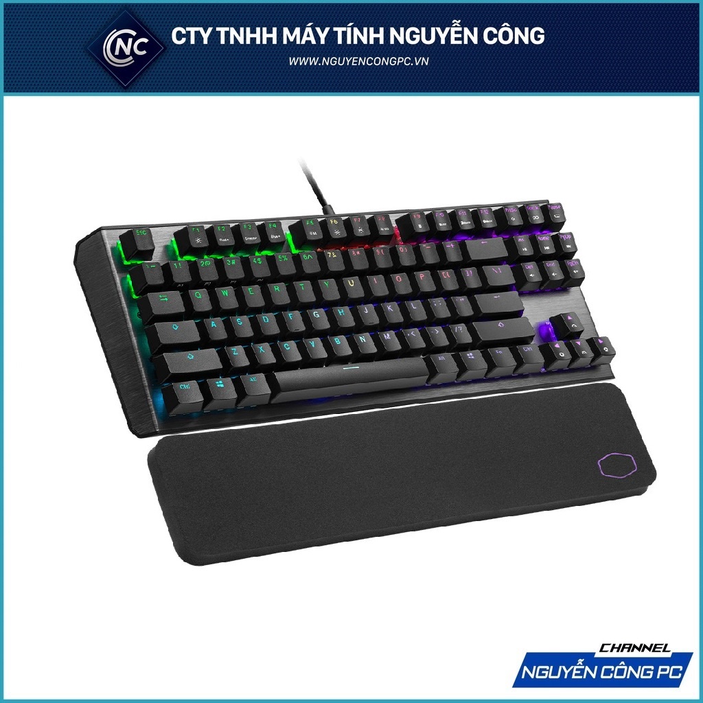 Bàn Phím Cooler Master CK530 V2 Red/Brown Switch