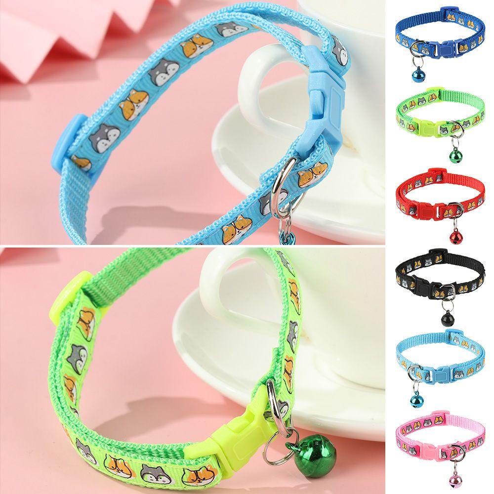 Vòng Cổ Có Chuông Điều Chỉnh Được An Toàn Dành Cho Mèo Cưng