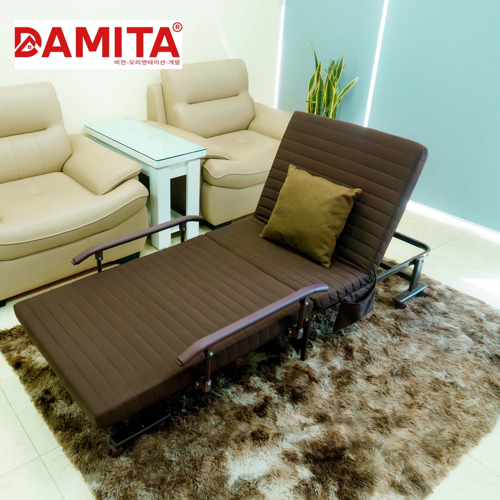Giường Nệm HÀN QUỐC Xếp Gọn Đa Năng Cao Cấp DAMITA  CC90 . Nhập khẩu nguyên chiếc. Bảo hành 24 tháng