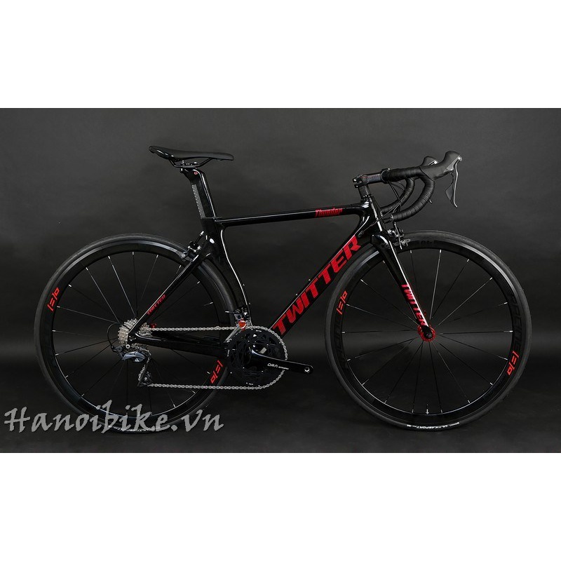 Xe đạp thể thao tay cong Twitter Thuner Plus R2000 2*8 speed