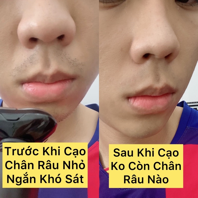 Máy cạo râu đa năng Sportsman, sạc pin, cạo sát, tặng kèm đầu cắt lông mũi và tóc