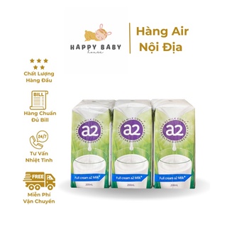 Sữa hộp a2 nguyên kem úc hộp 200ml
