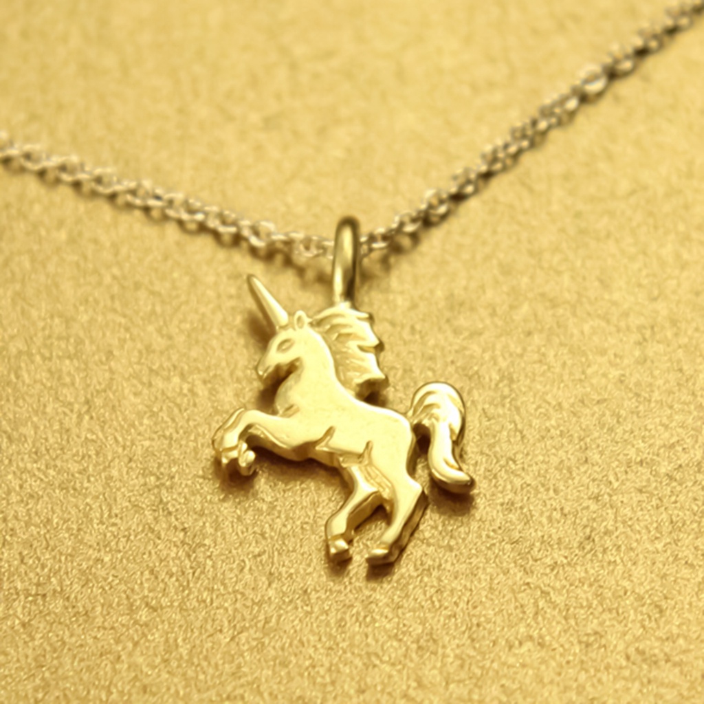 Dây chuyền bằng hợp kim hình kì lân xinh xắn