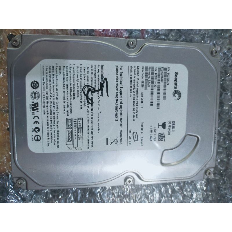 Ổ Cứng 80gb Cho Ps2