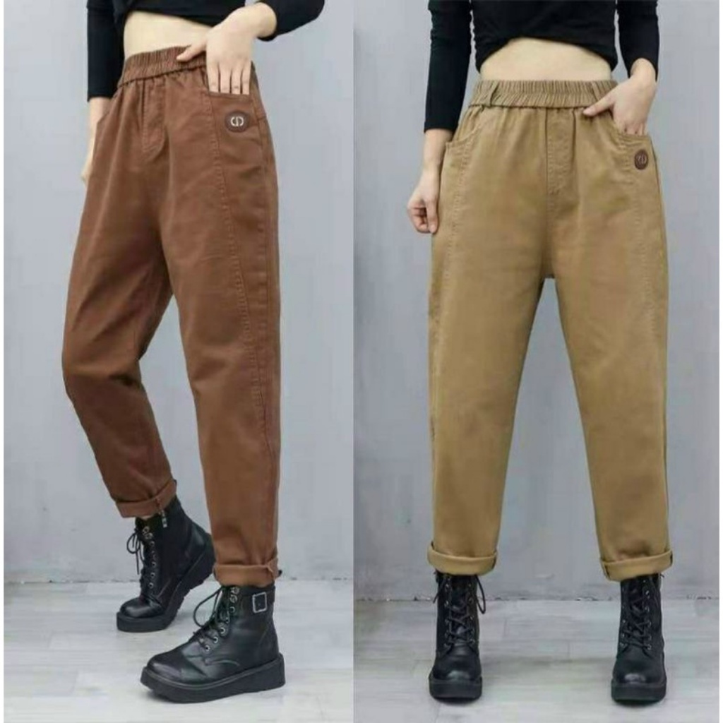 Quần Baggy Nữ Lưng Cao⚡Năng Động⚡Quần Baggy Thô Không Đổ Lông,Không Phai,Không Bai Nhão