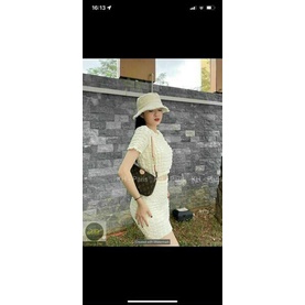 (FreeShip 2022) Sét váy nữ áo croptop mix chân váy ôm,chất lụa xốp nổi y hình,hàng chuẩn lên from đẹp