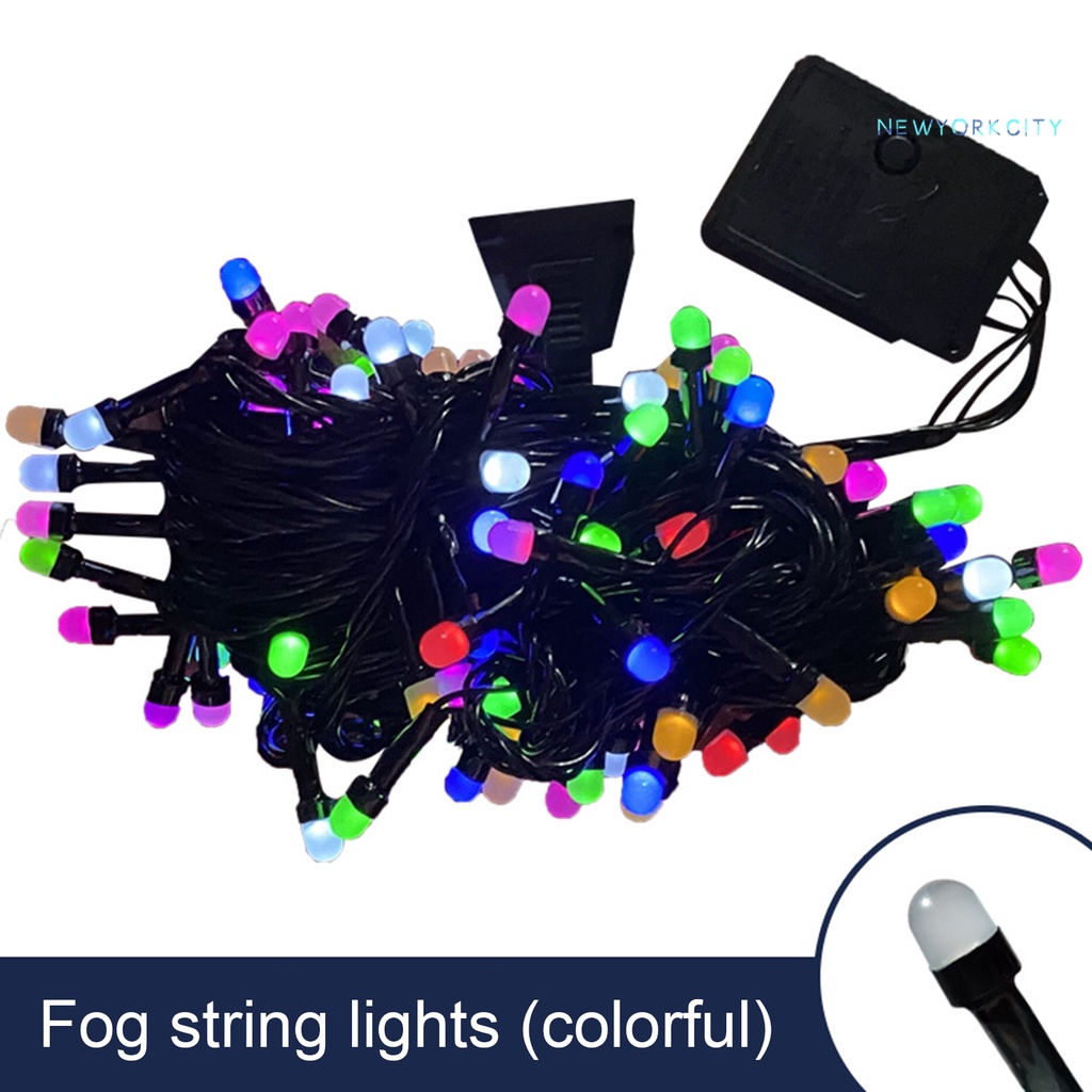 Dây Đèn Led 100 Bóng NY-F8 Chống Nước Trang Trí Sân Vườn