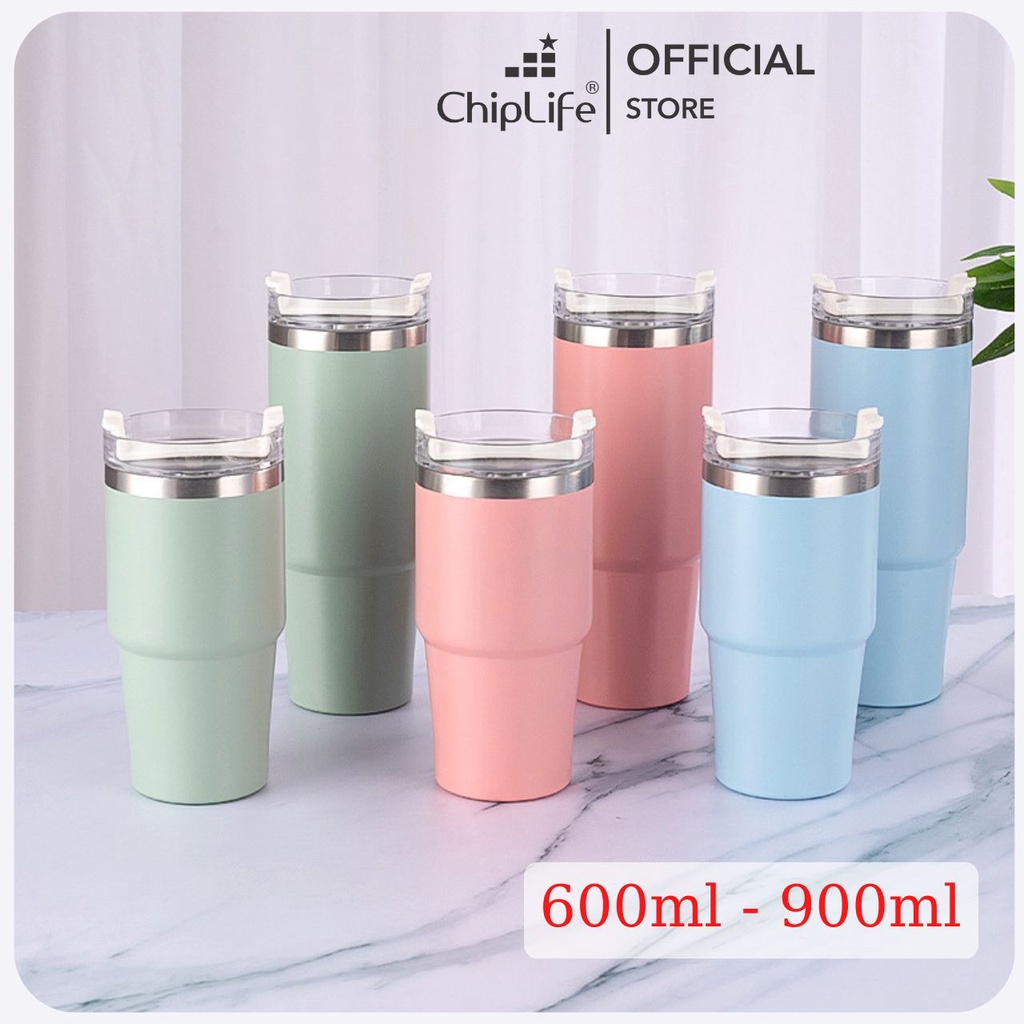 Ly giữ nhiệt khắc tên CHIPLIFE LY6002 mang đi học, đi làm tiện lợi - KHẮC TÊN THEO YÊU CẦU