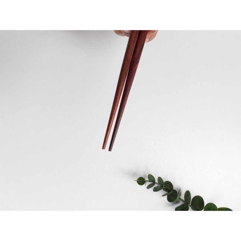 Đũa gỗ trắc tập ăn cho bé 19 cm