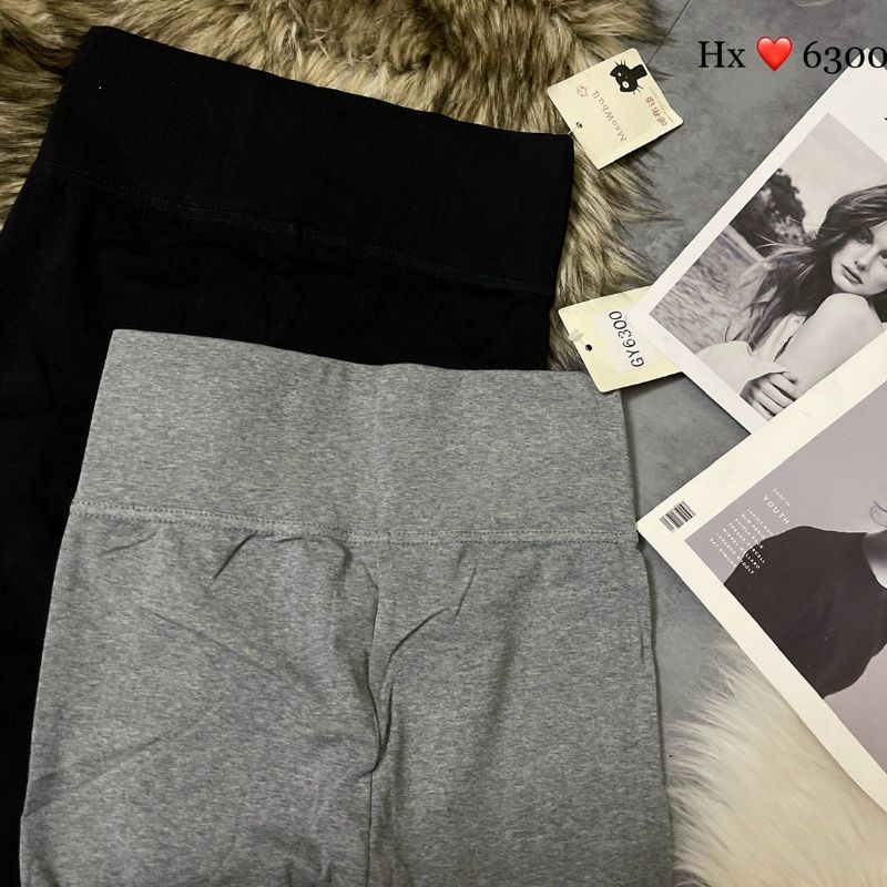 Quần legging trơn hàng QC