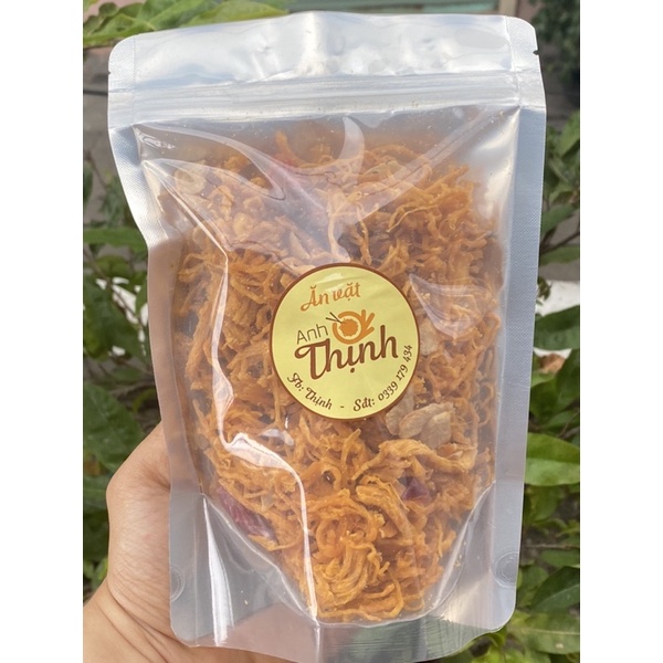 Khô Gà Bơ Tỏi Siêu Ngon Loại 1 | Túi Zip 500g | BigBuy360 - bigbuy360.vn