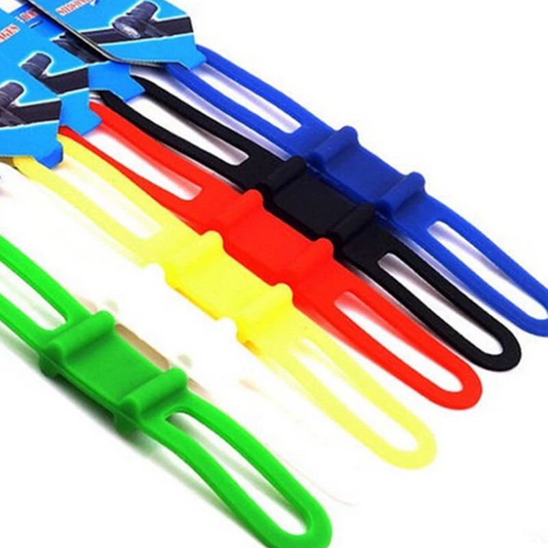 Dây silicon WEST BIKING YP0701042 gắn đèn xe đạp sử dụng tiện lợi