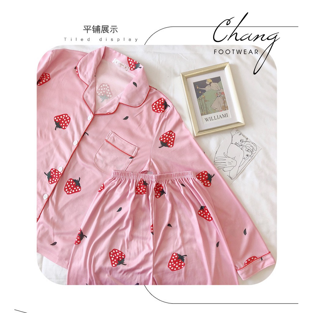 Bộ Ngủ Nữ Dài Tay | HÀNG MỚI VỀ | Bộ Pijama chất đẹp họa tiết SIÊU HOT ❤️ | BigBuy360 - bigbuy360.vn