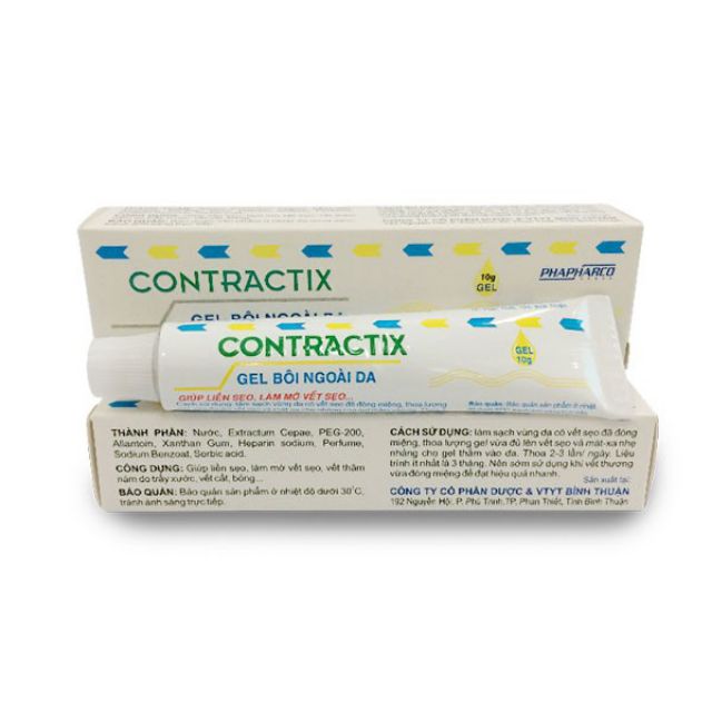 Contractix Giảm Ngừa Sẹo, Bỏng Và Vết Thâm, Nám 10g