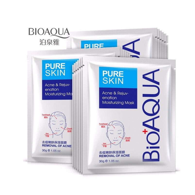 COMBO 4 sản phẩm dành cho da mụn BIOAQUA