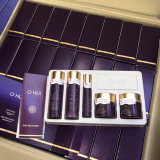 Set Chống Lão Hoá Age Recovery Ohui Mini date 2022
