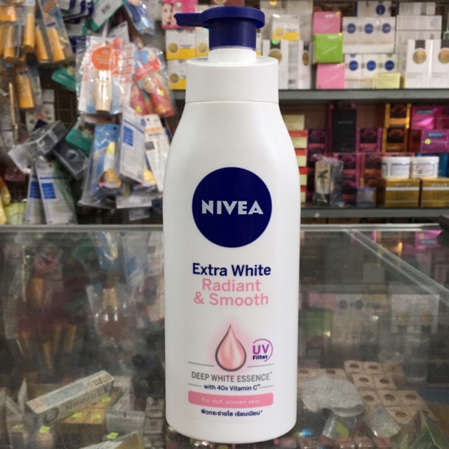 Sữa dưỡng thể Nivea Extra White Radiant &amp; Smooth 400ml