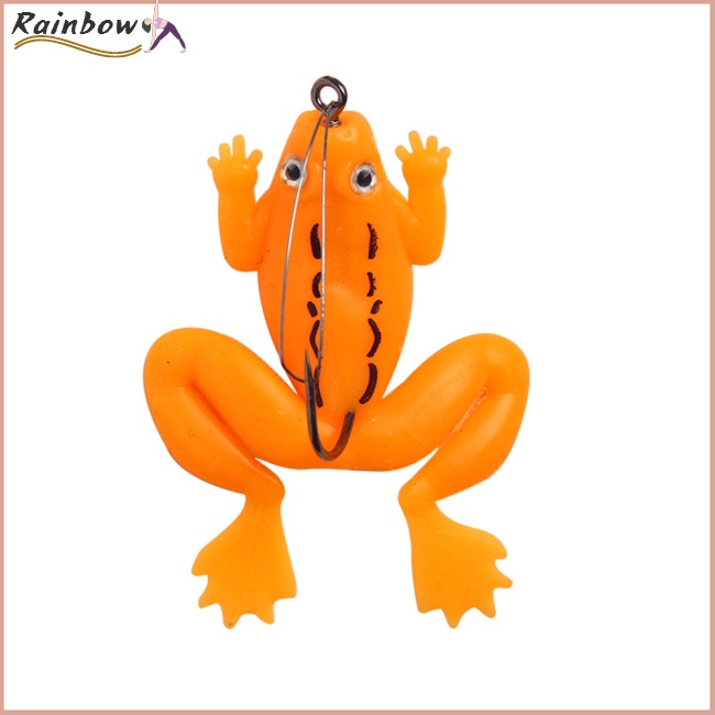 Mồi Câu Cá Giả Hình Con Ếch Mềm Mại 5.2g / 6cm