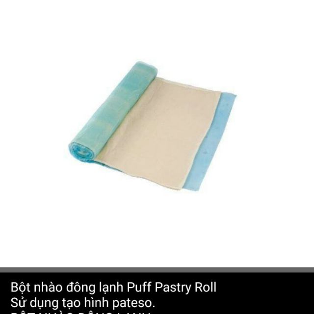 Bột nhào ngàn lớp Puff pastry
