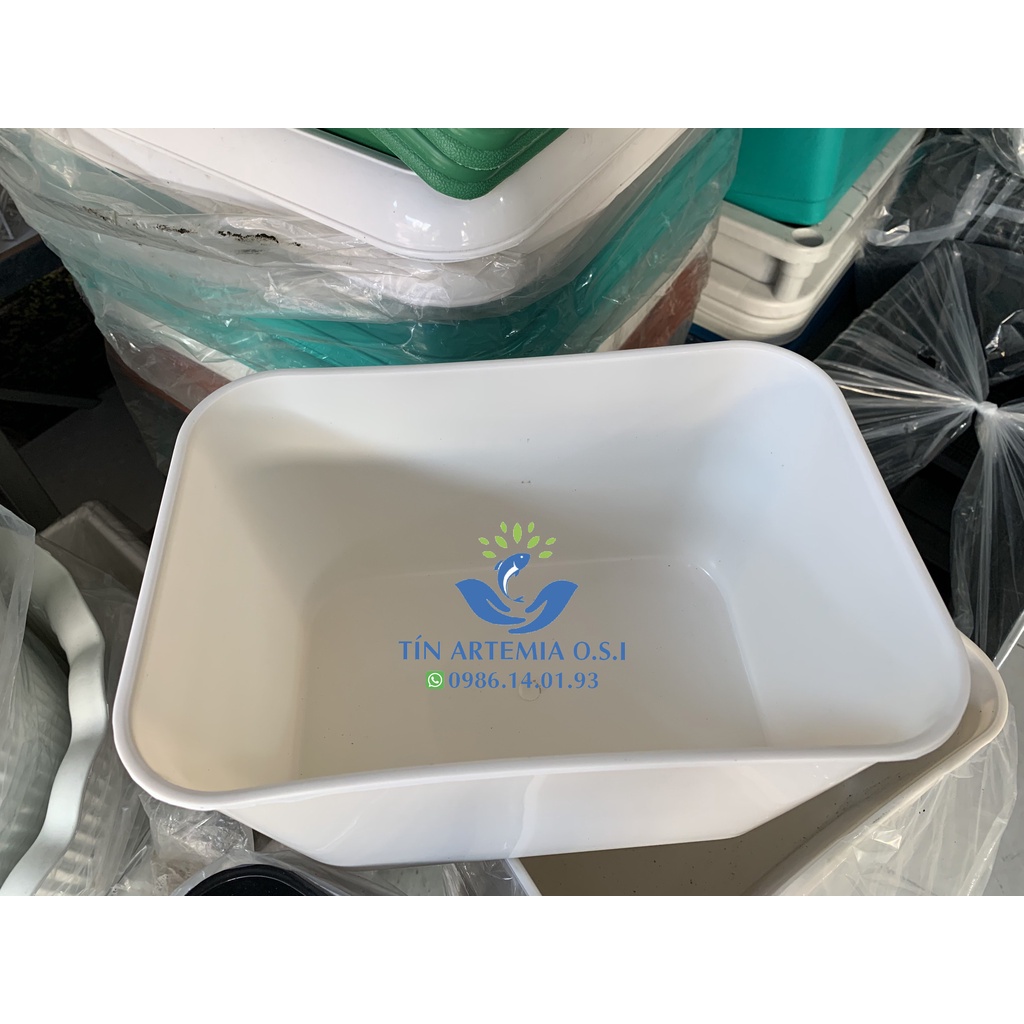 Khay Nhựa 7 Lít, Ép Cá, Nuôi Cá Con Nhựa Tốt